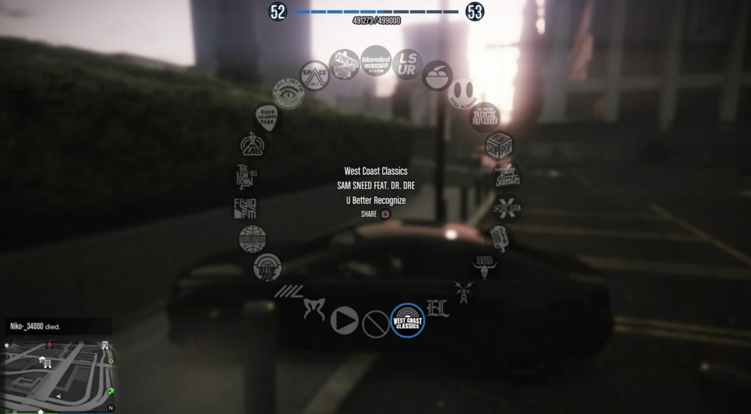 Music Radio Stations in GTA 5
